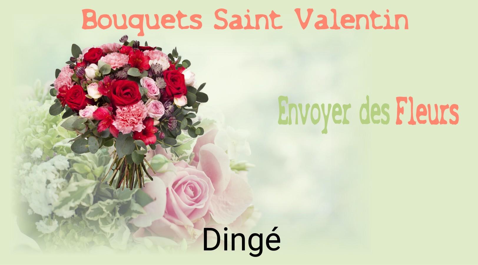 Roses de Saint-Valentin livrées à Dingé